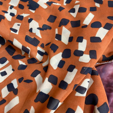 Vải voan chiffon hoa MS4536